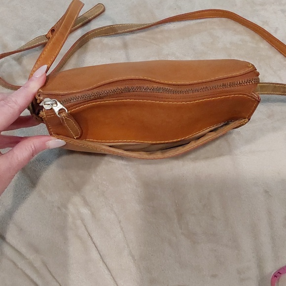 Vintage 90's ESpirit Leather Crossbody Bag - Picture 11 of 16